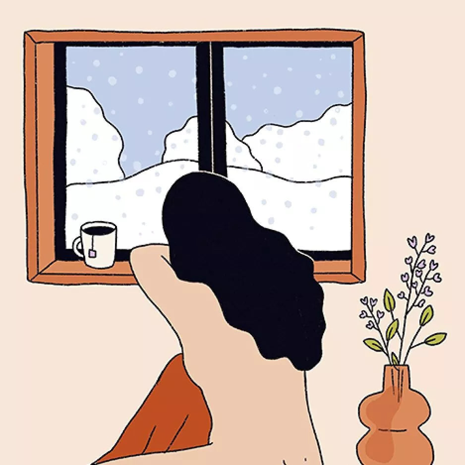 Affiche Sous la neige