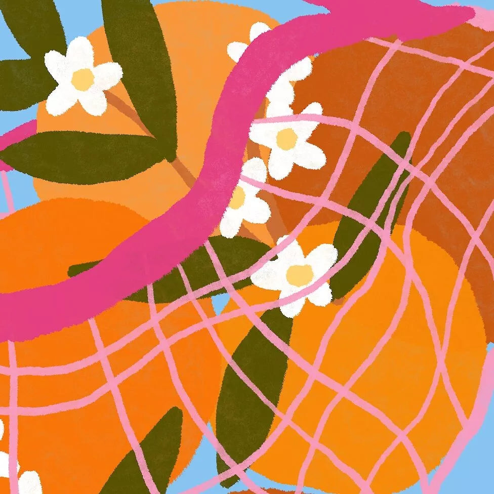 Affiche Fleur d'oranger