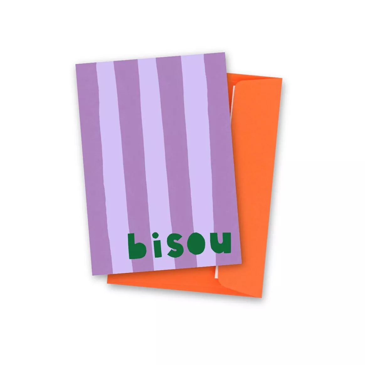 Carte postale Bisou