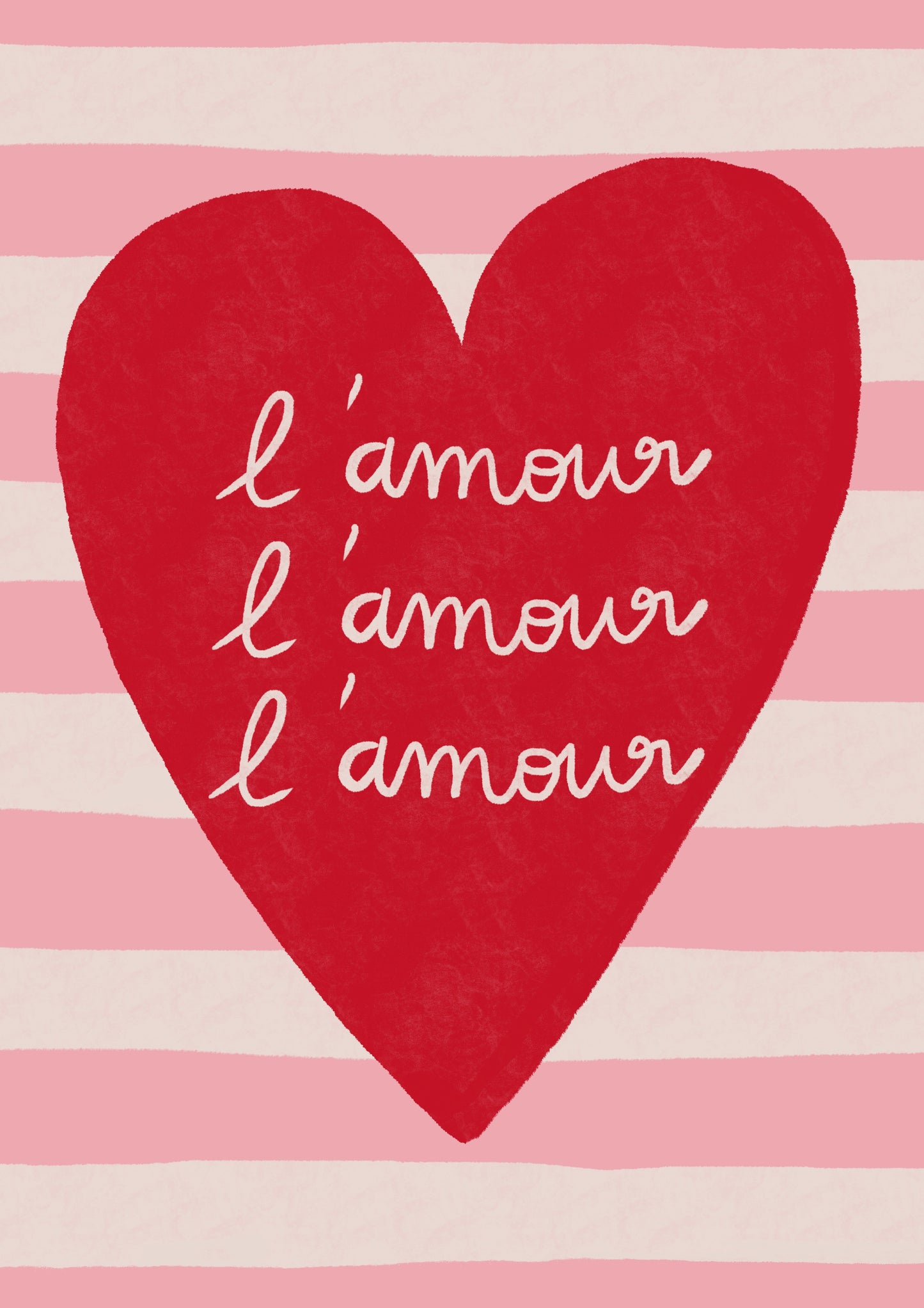 Carte postale l'Amour