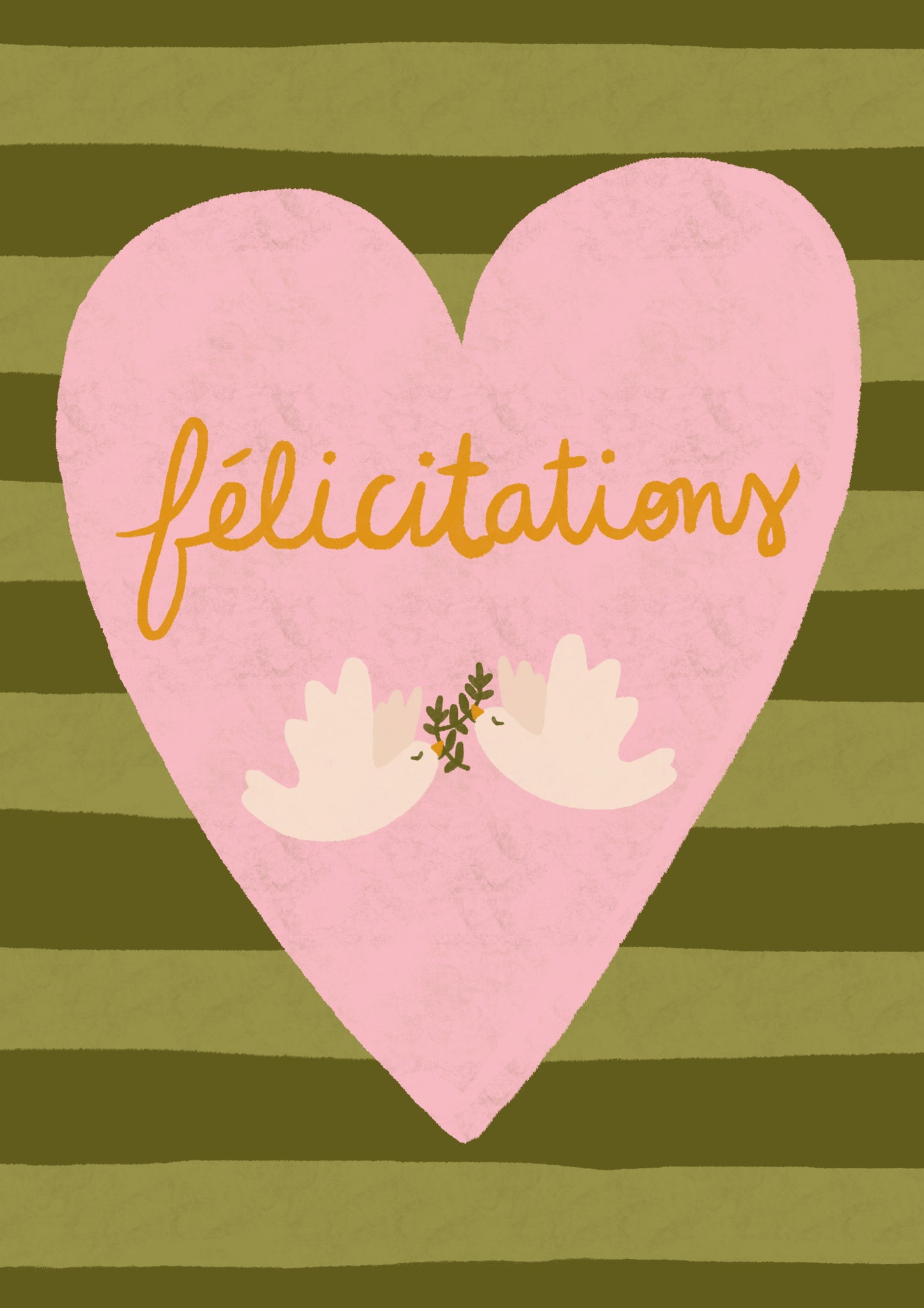 Carte postale Félicitations