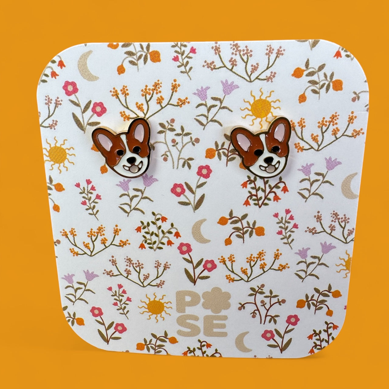 Boucles d'oreille puce Mini Dog