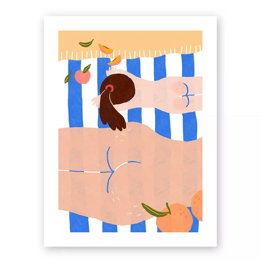 Affiche Peau de pêche