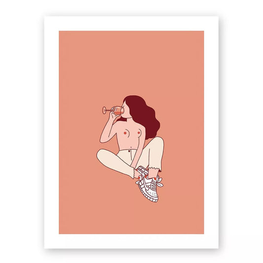Affiche Wine break