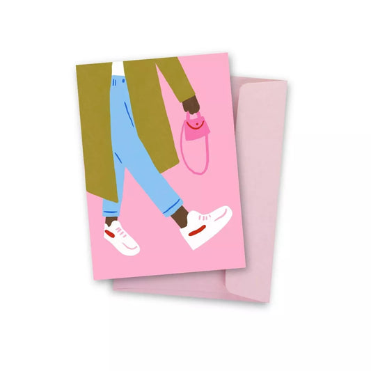 Carte postale Sneakers