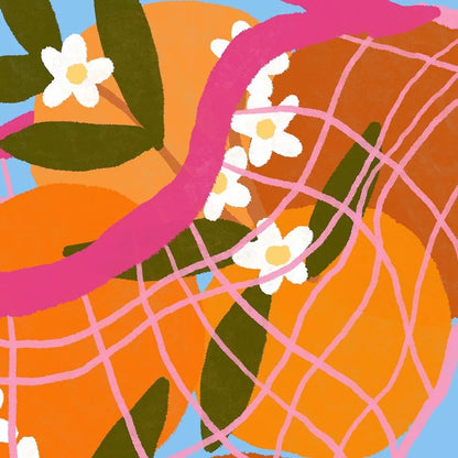 Affiche Fleur d'oranger