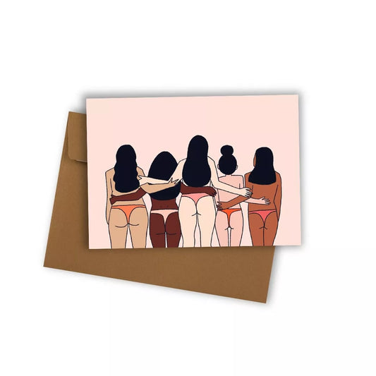 Carte postale Sororité