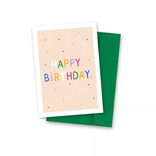 Carte postale Happy birthday