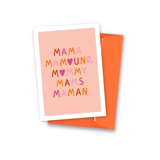 Carte postale Maman