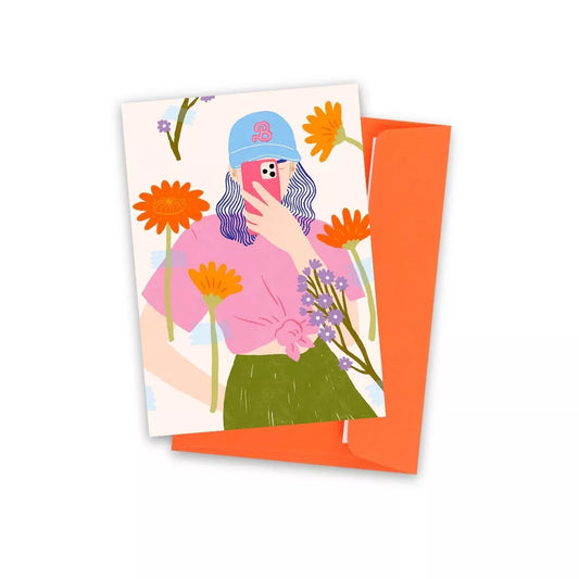 Carte postale Hi Barbie