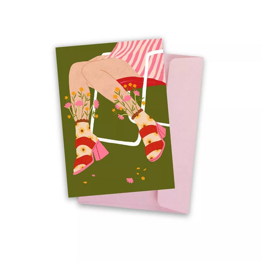 Carte postale Soquettes