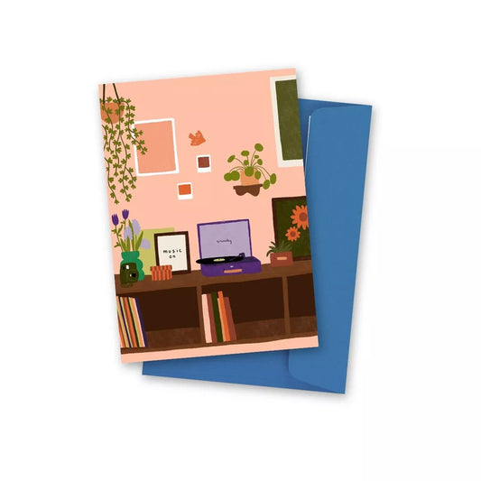 Carte postale Music on