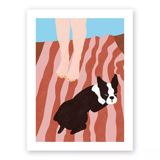 Affiche Dog summer