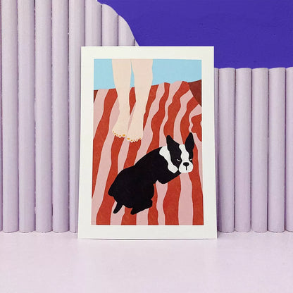 Affiche Dog summer