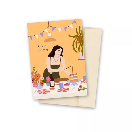 Carte postale Party girl