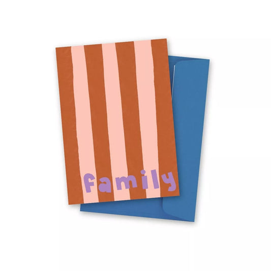 Carte postale Family