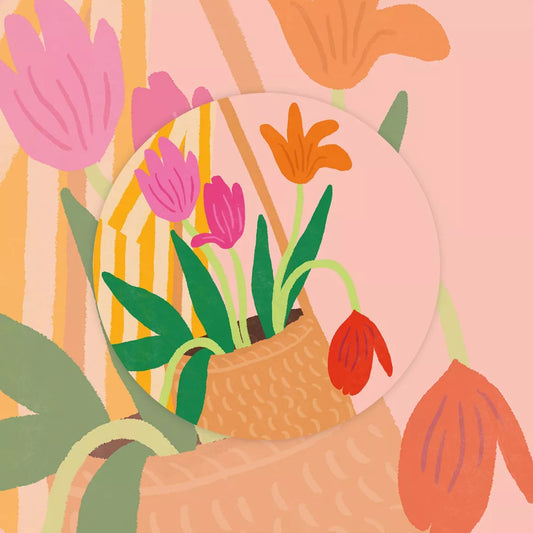 Stickers Tulipes