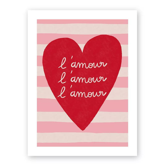 Affiche L'amour