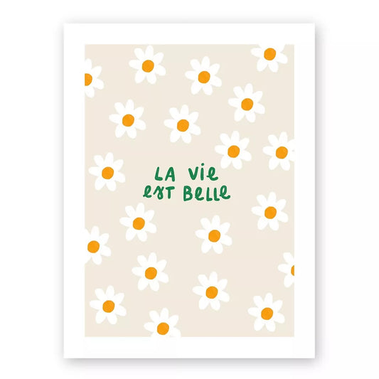 Affiche La vie est belle