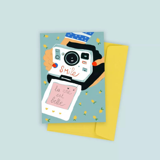 Carte postale  Polaroïd