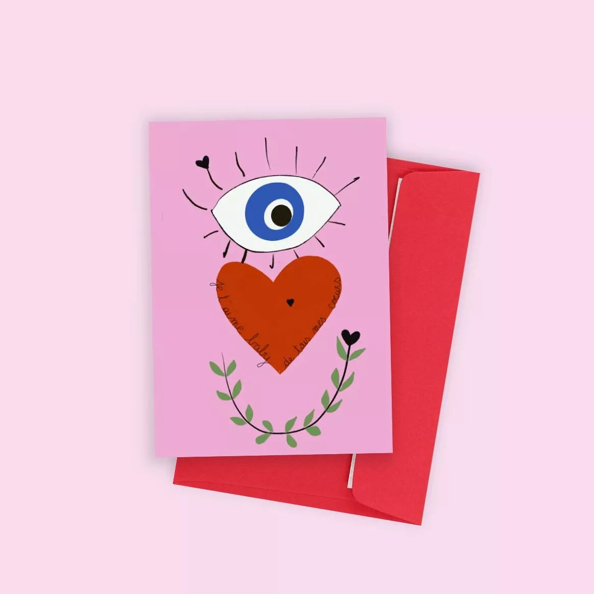 Carte postale  I love U
