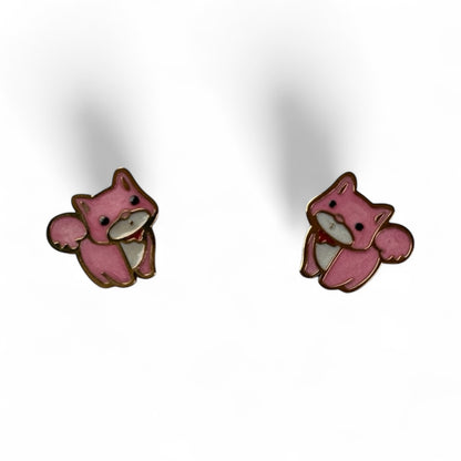 Boucles d'oreille puce Mini Renard