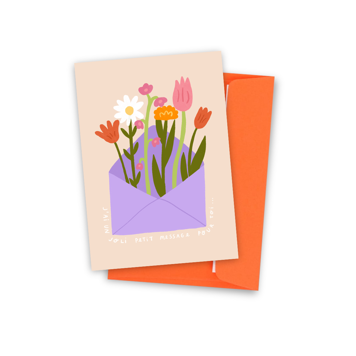 Carte postale Quelques mots