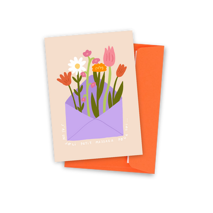 Carte postale Quelques mots